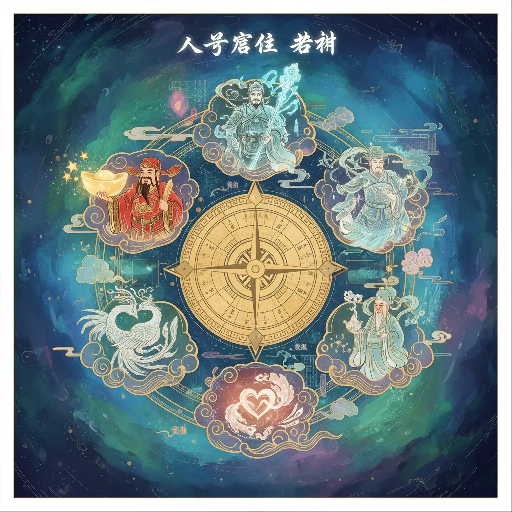 八字宮位 - 吉神