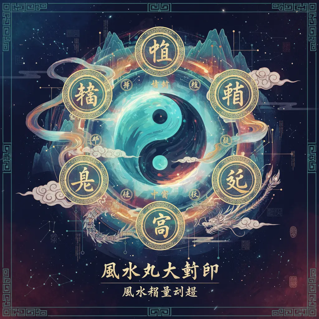 風水能量調整 - 風水九大封印