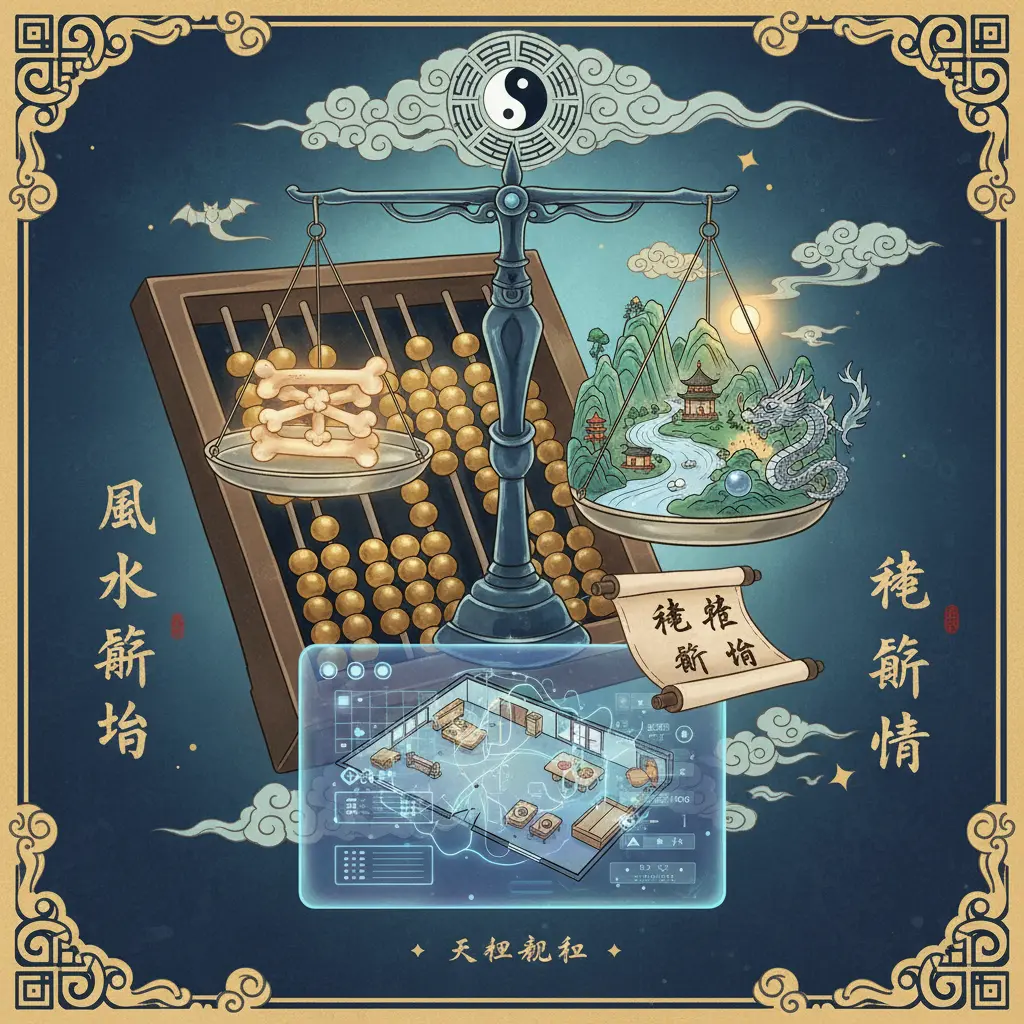 稱骨算命 - 風水佈局