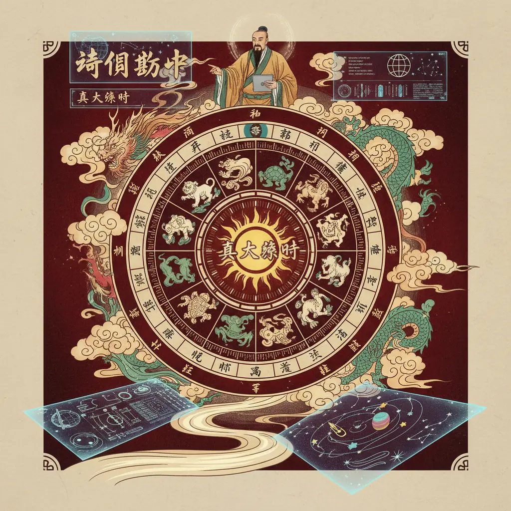 真太陽時 - 奇門遁甲