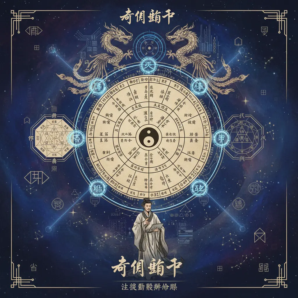 紫微鬥數排命盤 - 奇門遁甲