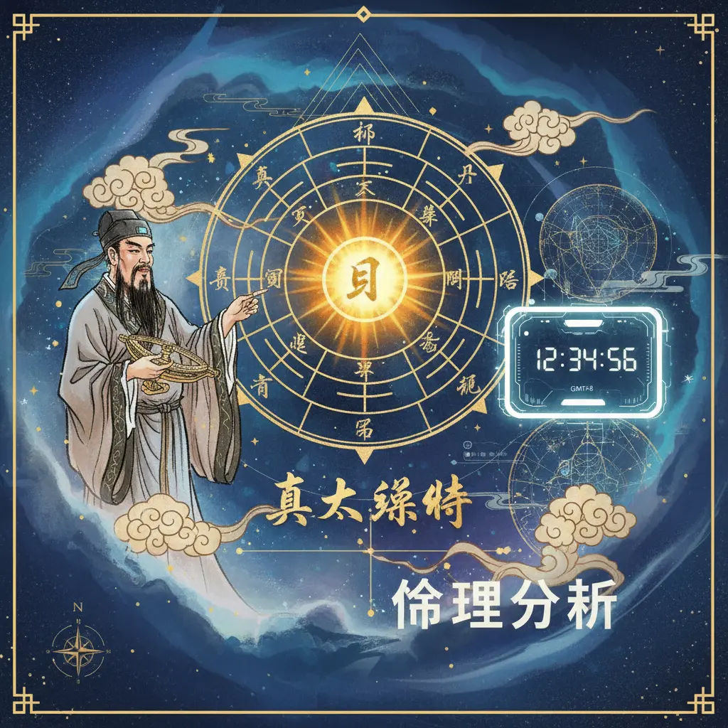 命理分析 - 真太陽時