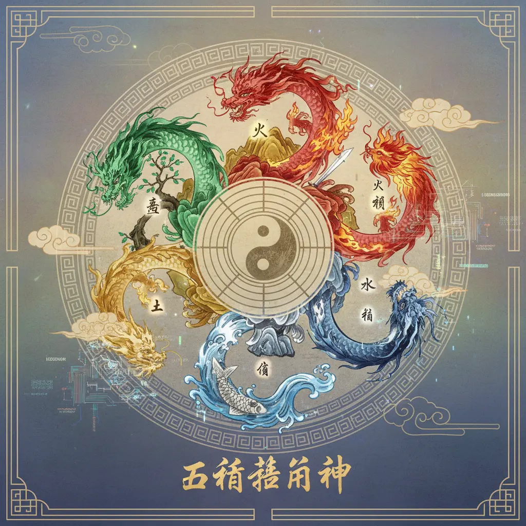 五行喜用神 - 八字喜用神