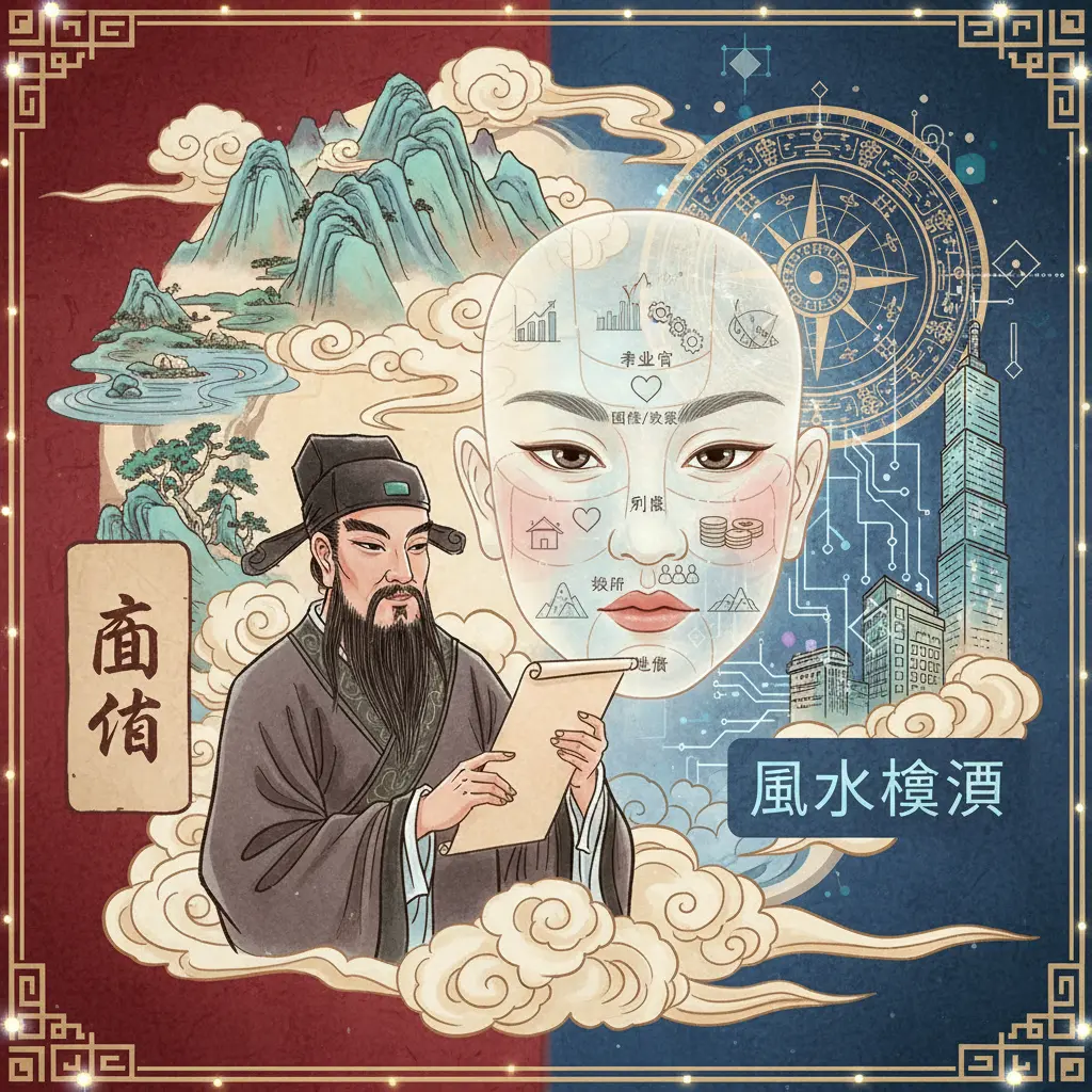 風水檢測 - 面相