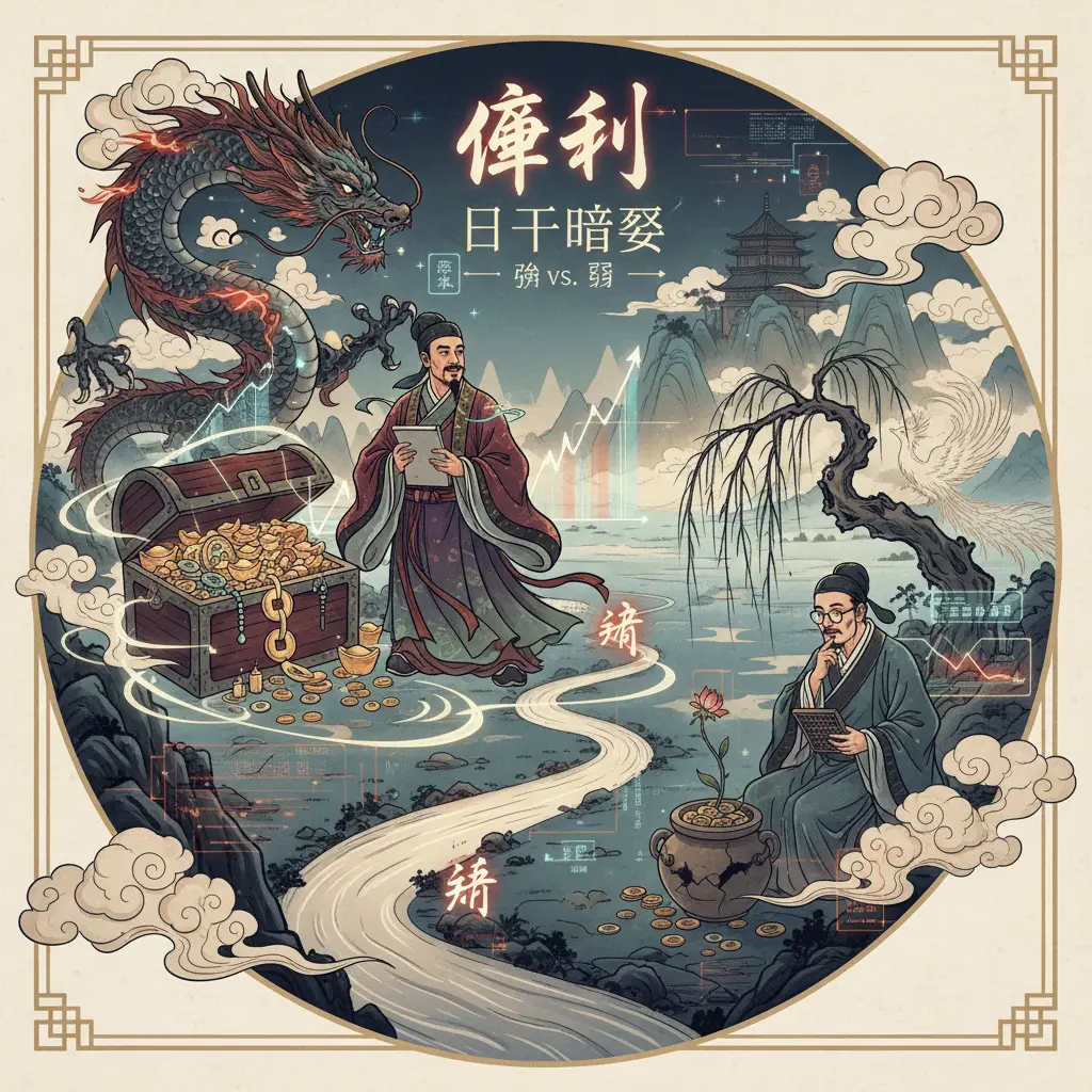 日干旺衰 - 偏財