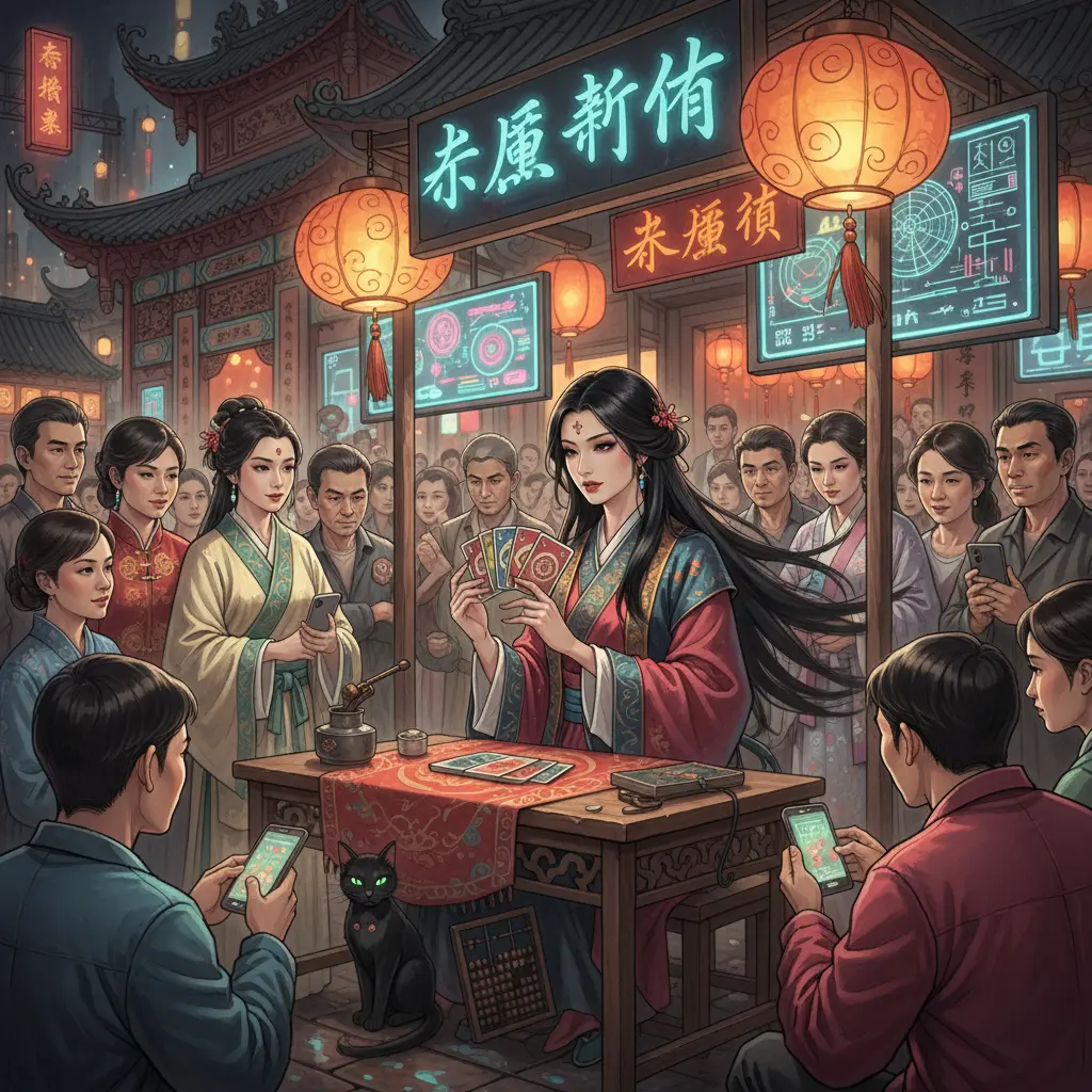 廟街算命 - 塔羅師