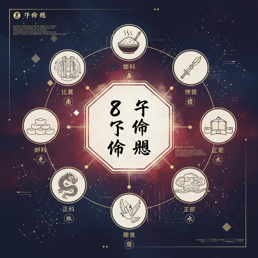 8字命盤 - 十神