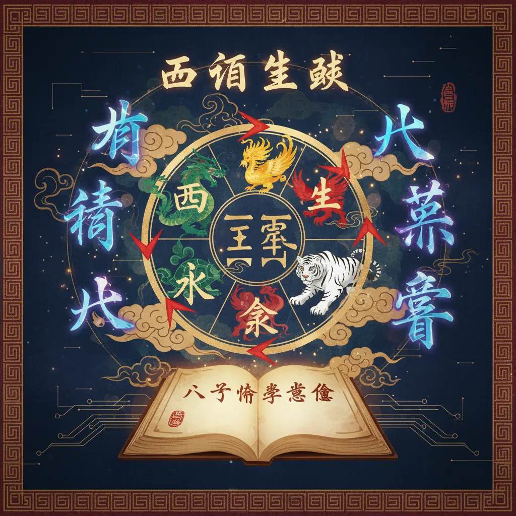 八字命學寶鑑 - 五行生剋