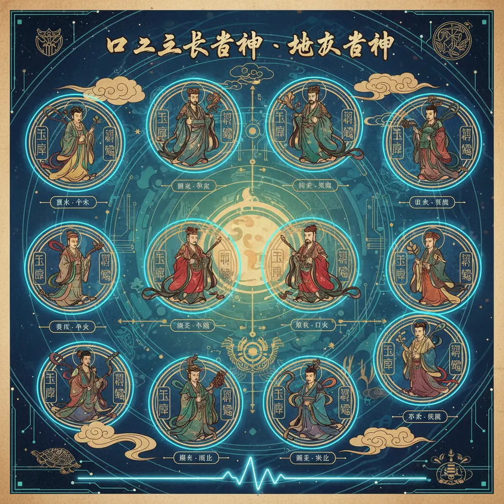 地支藏幹 - 十二長生神