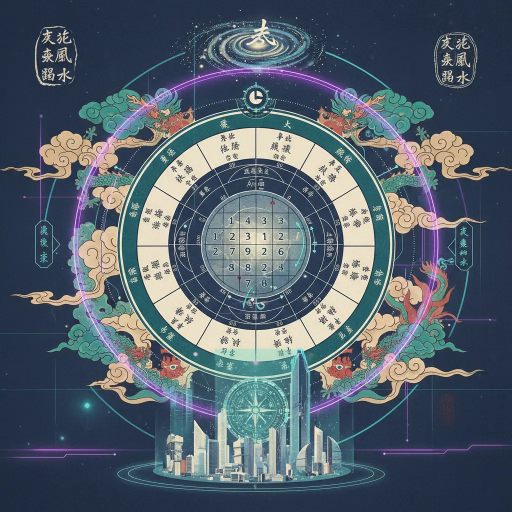 紫微鬥數排命盤 - 玄空風水