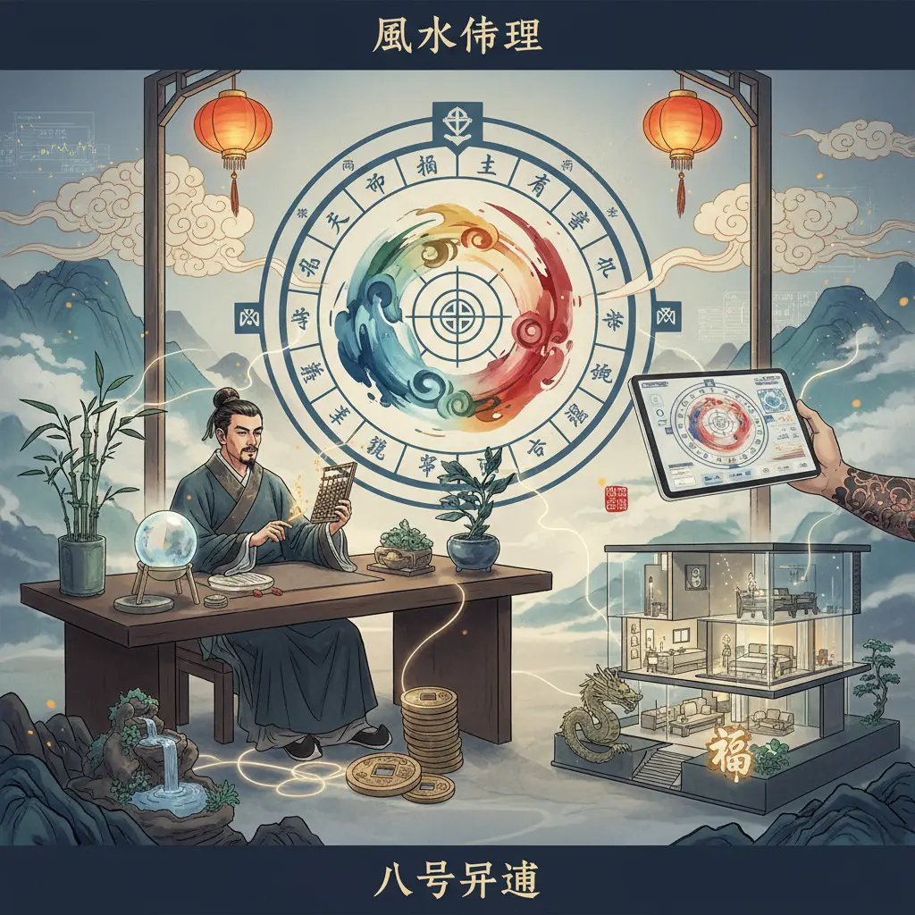 算八字命盤 - 風水擺設