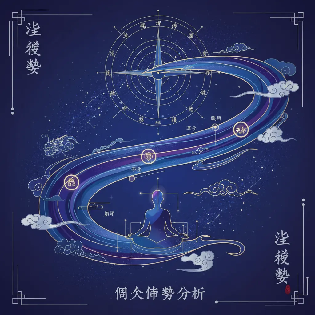 個人命運分析 - 紫微運勢曲線