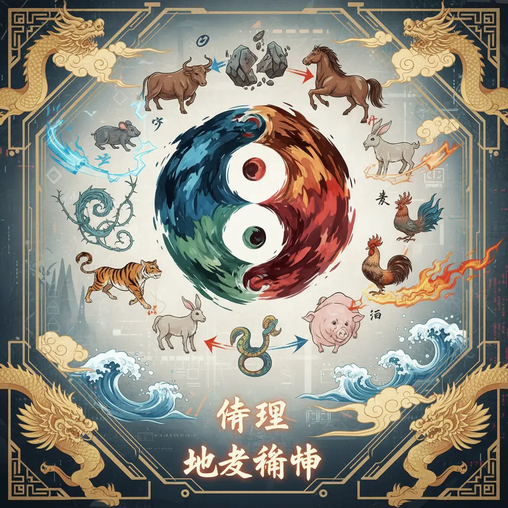 地支相沖 - 命理