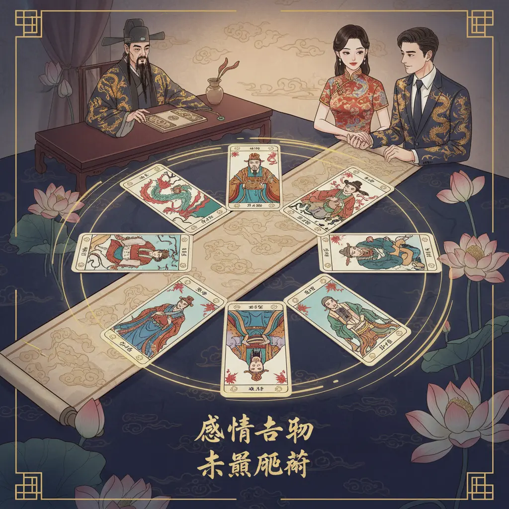 感情占卜 - 塔羅牌陣
