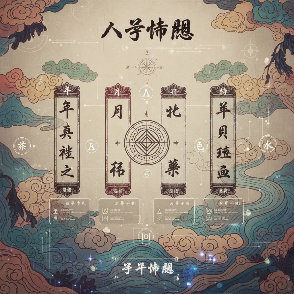 子平八字 - 八字命盤