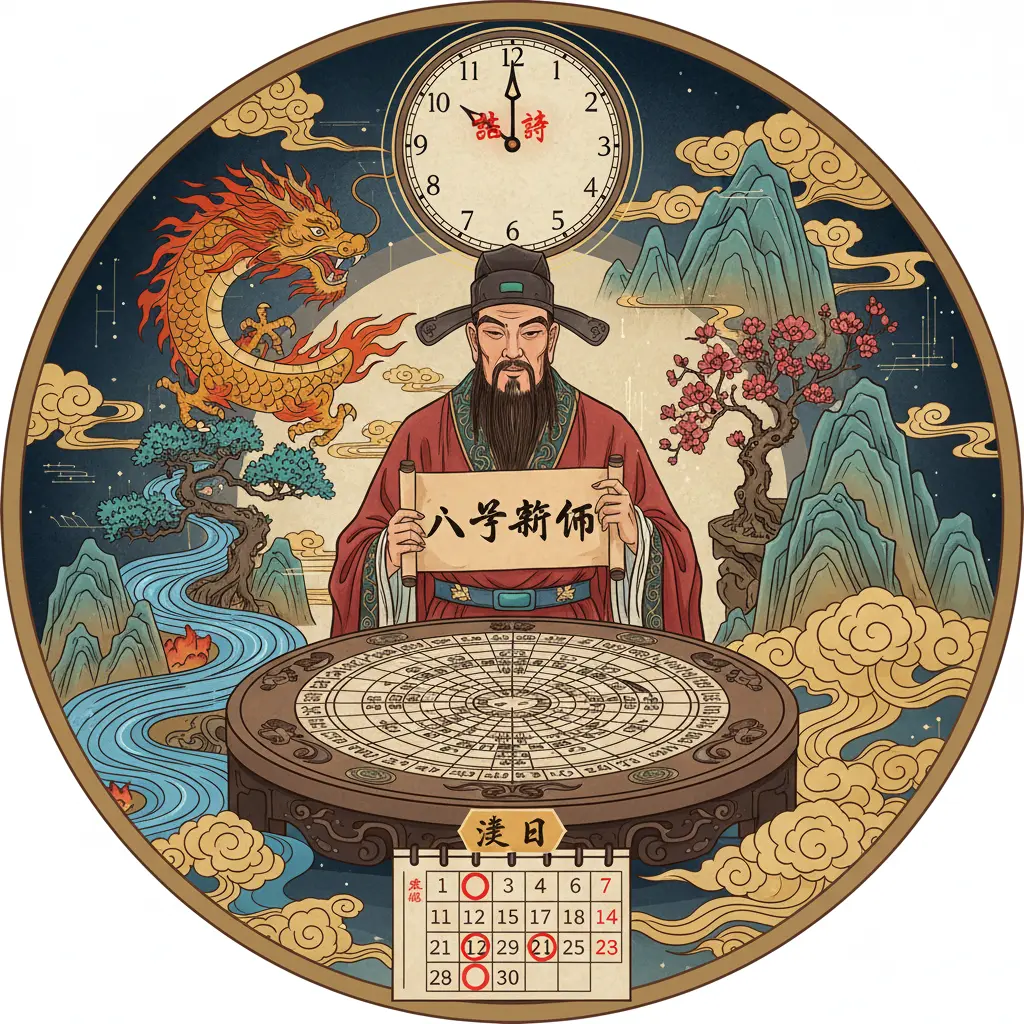 擇日吉時 - 八字算命
