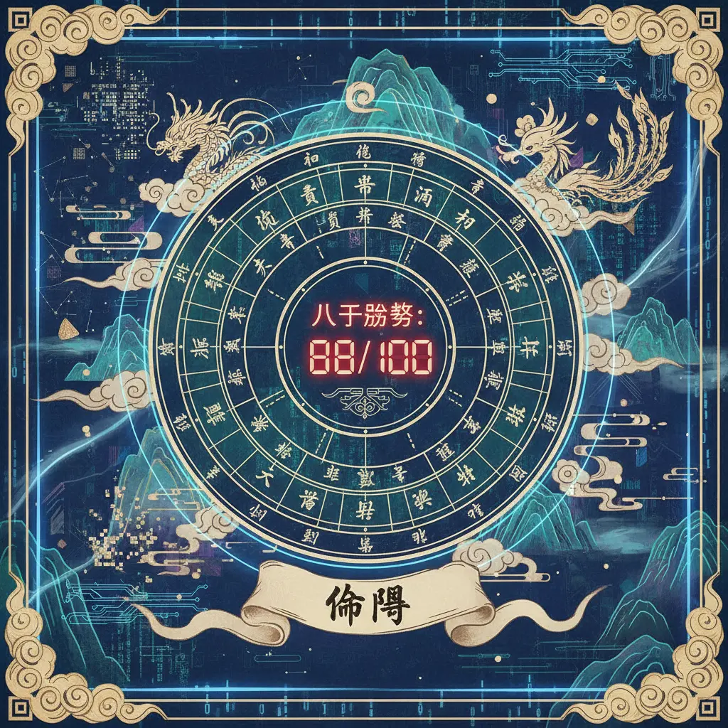 八字分數 - 命盤