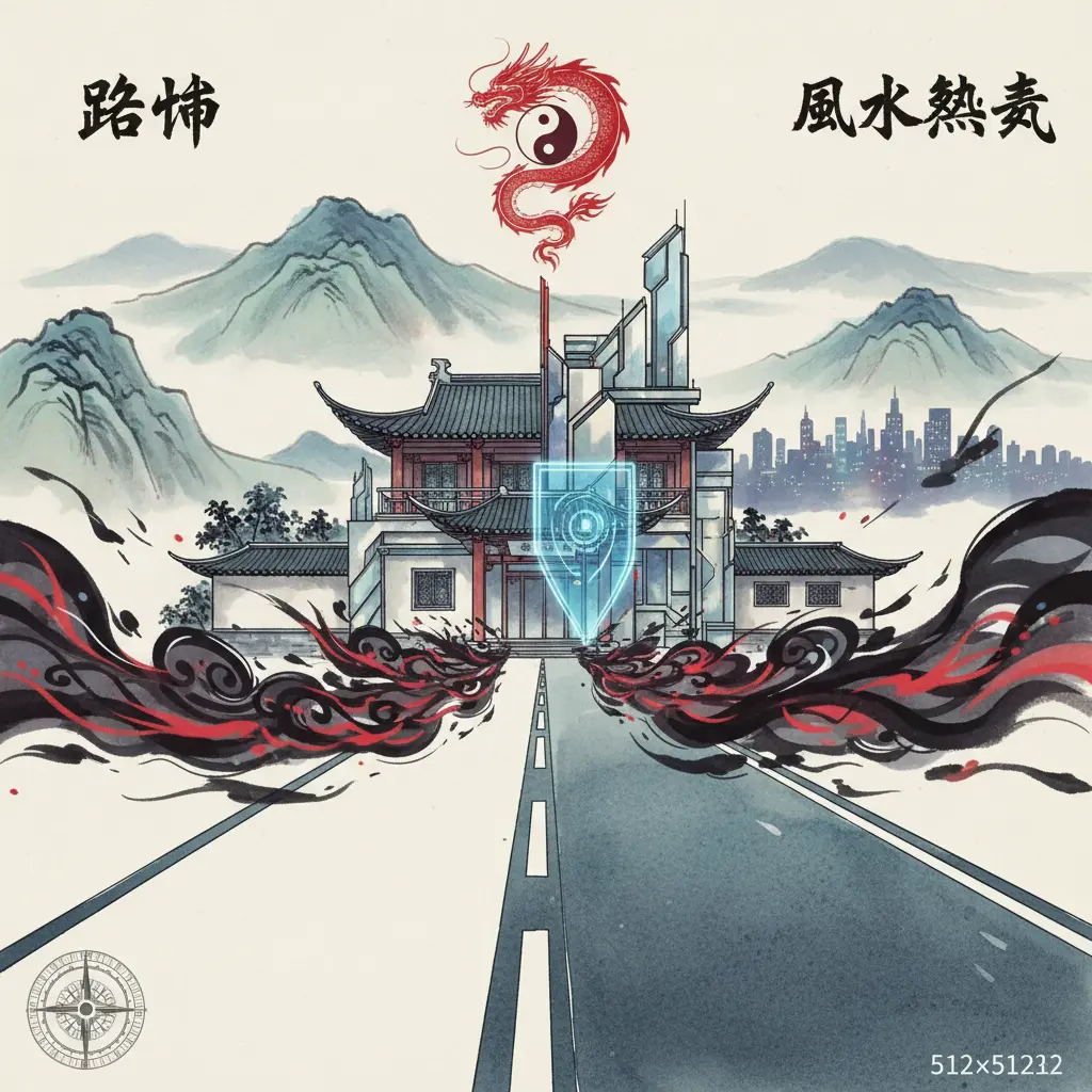 風水煞氣 - 路沖