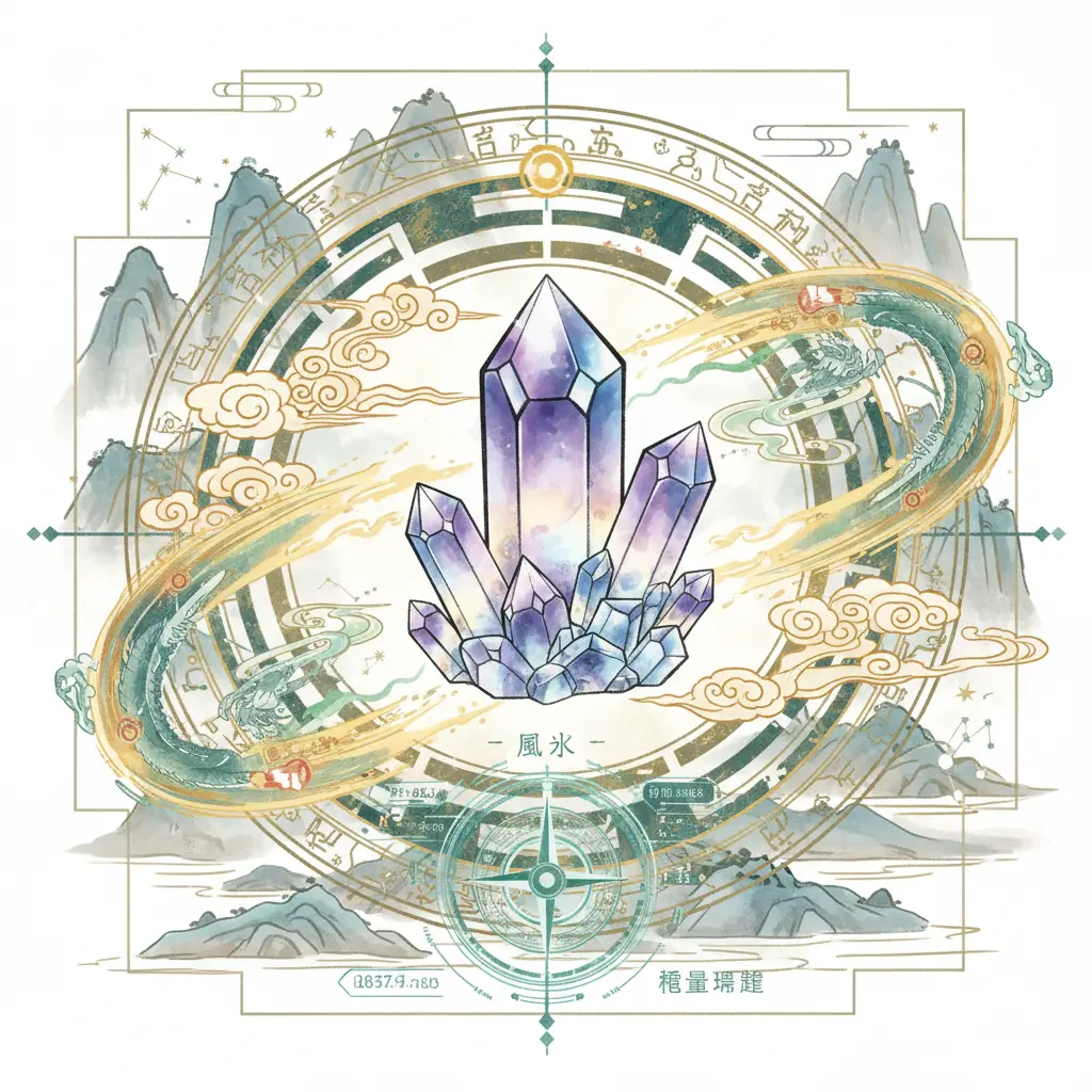 風水能量調整 - 水晶