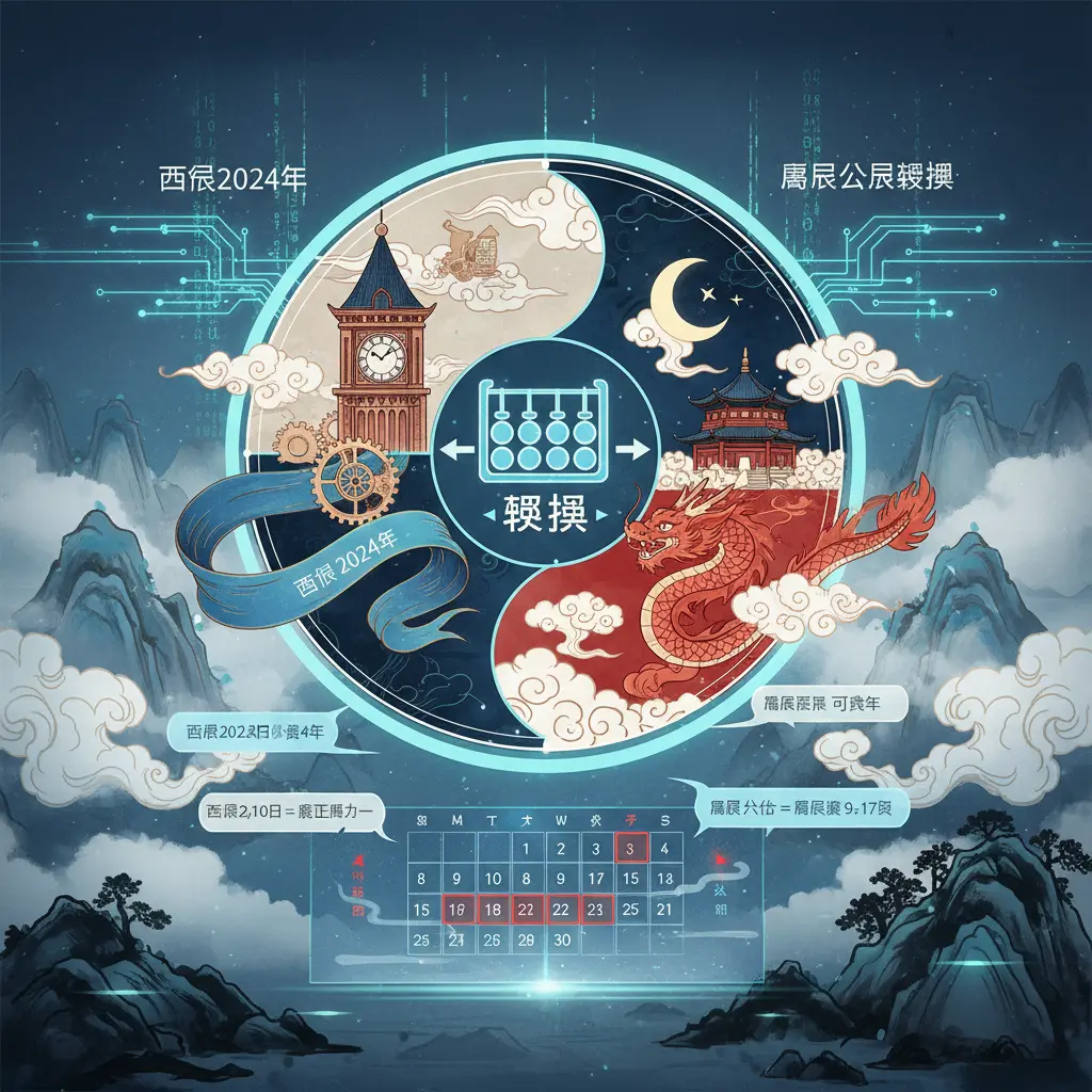 農曆公曆轉換 - 西曆