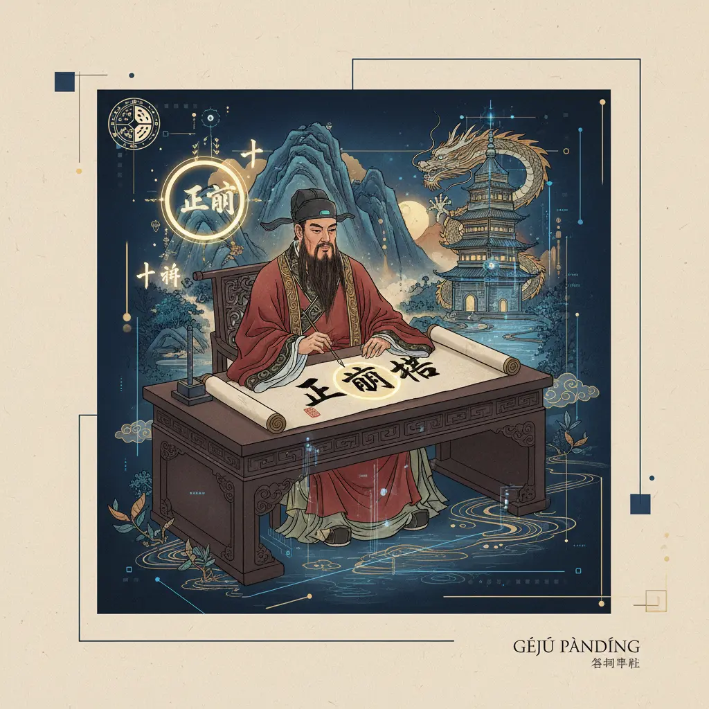 格局判定 - 正官格