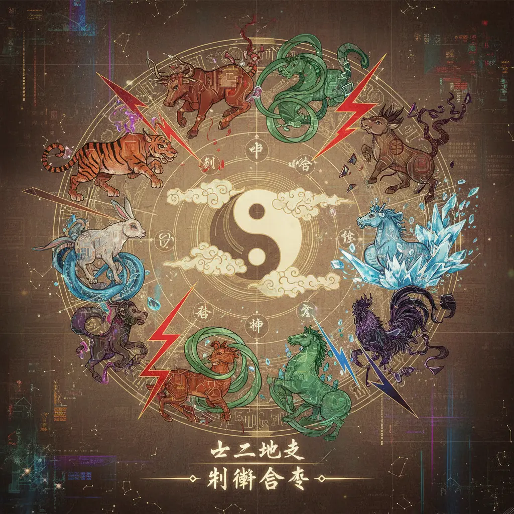 刑衝合害 - 十二地支