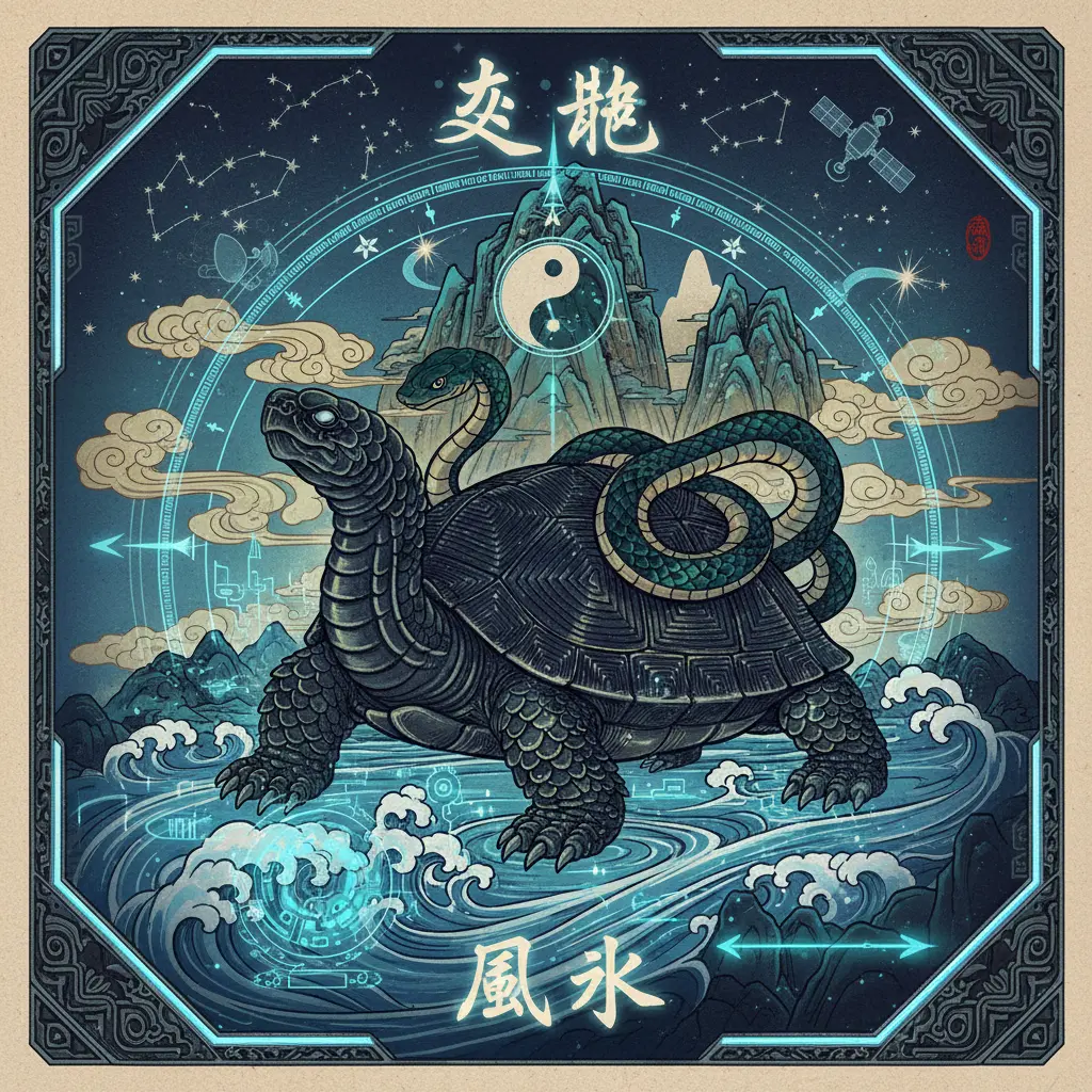 風水文化 - 玄武