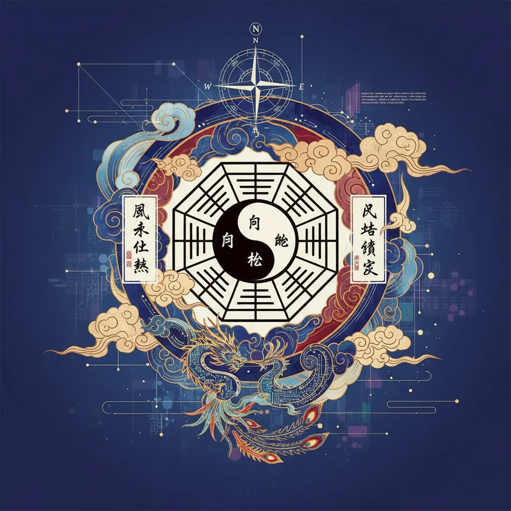 風水化煞 - 八卦鏡