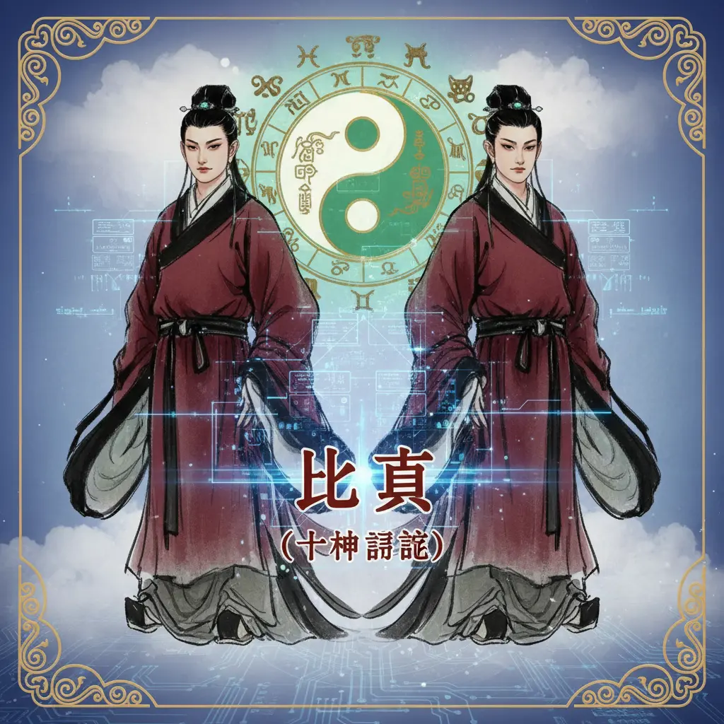 十神定義 - 比肩