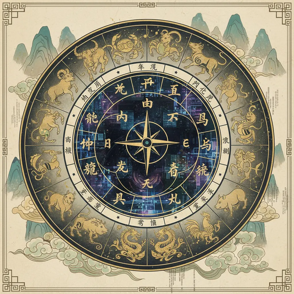 天干地支 - 黃道十二宮