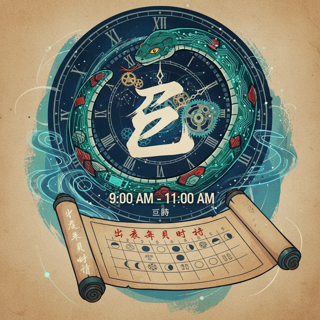 出生年月日時 - 巳時