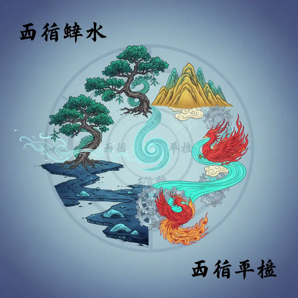 五行平衡 - 五行缺水