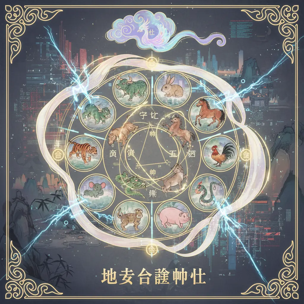 合會沖化 - 地支