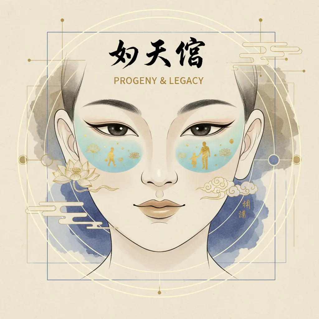 面相學 - 子女宮