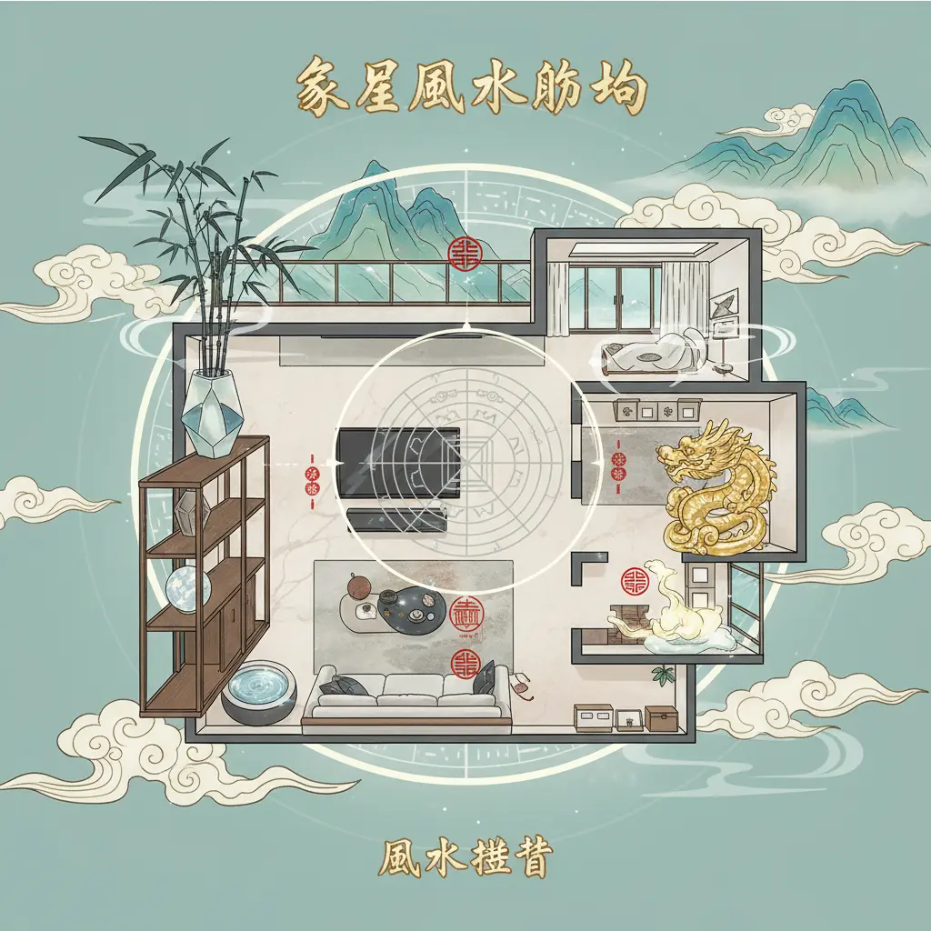 家居風水佈局 - 風水擺設