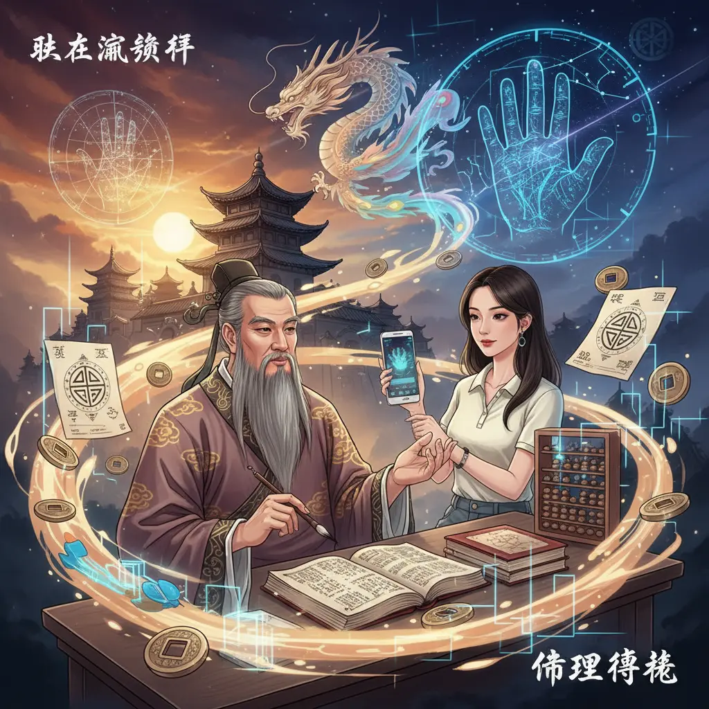 朱在淵師傅 - 算命