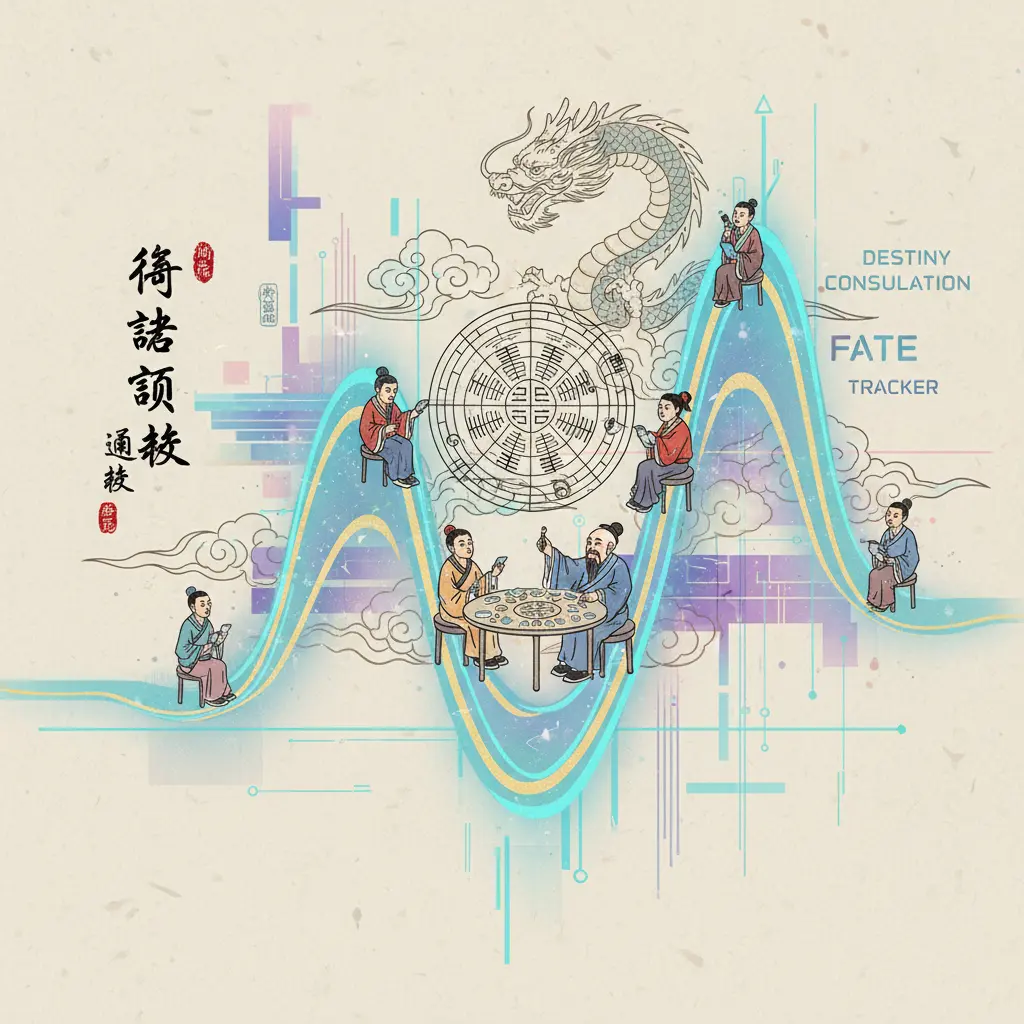運勢曲線 - 命理諮詢
